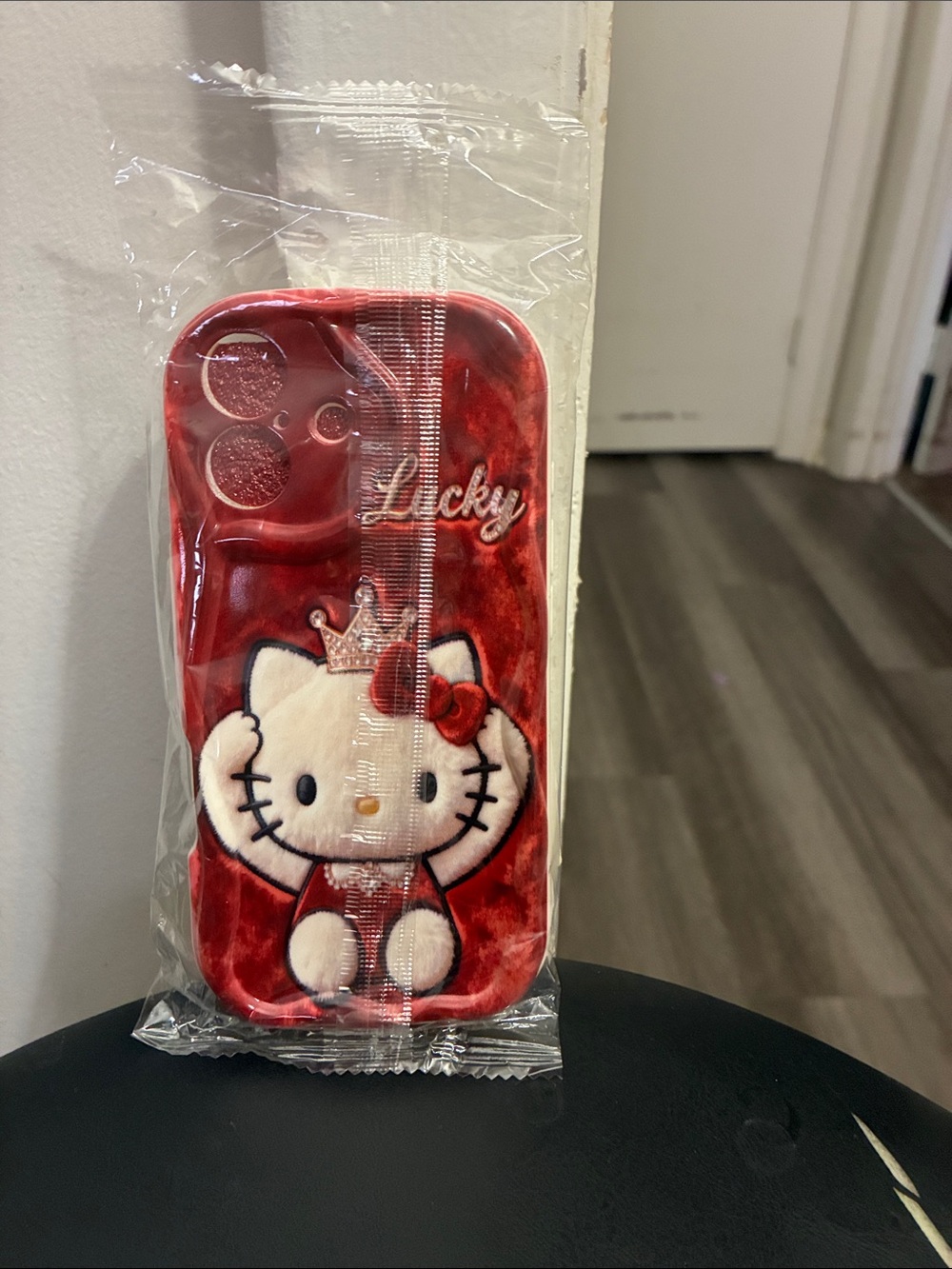 Hello Kitty Red 'Lucky' Crown Phone Case